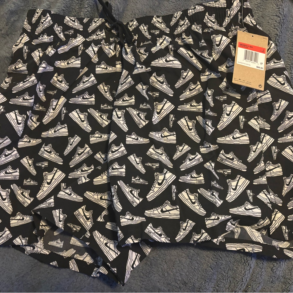 Nike Monochrome Graphic Shorts